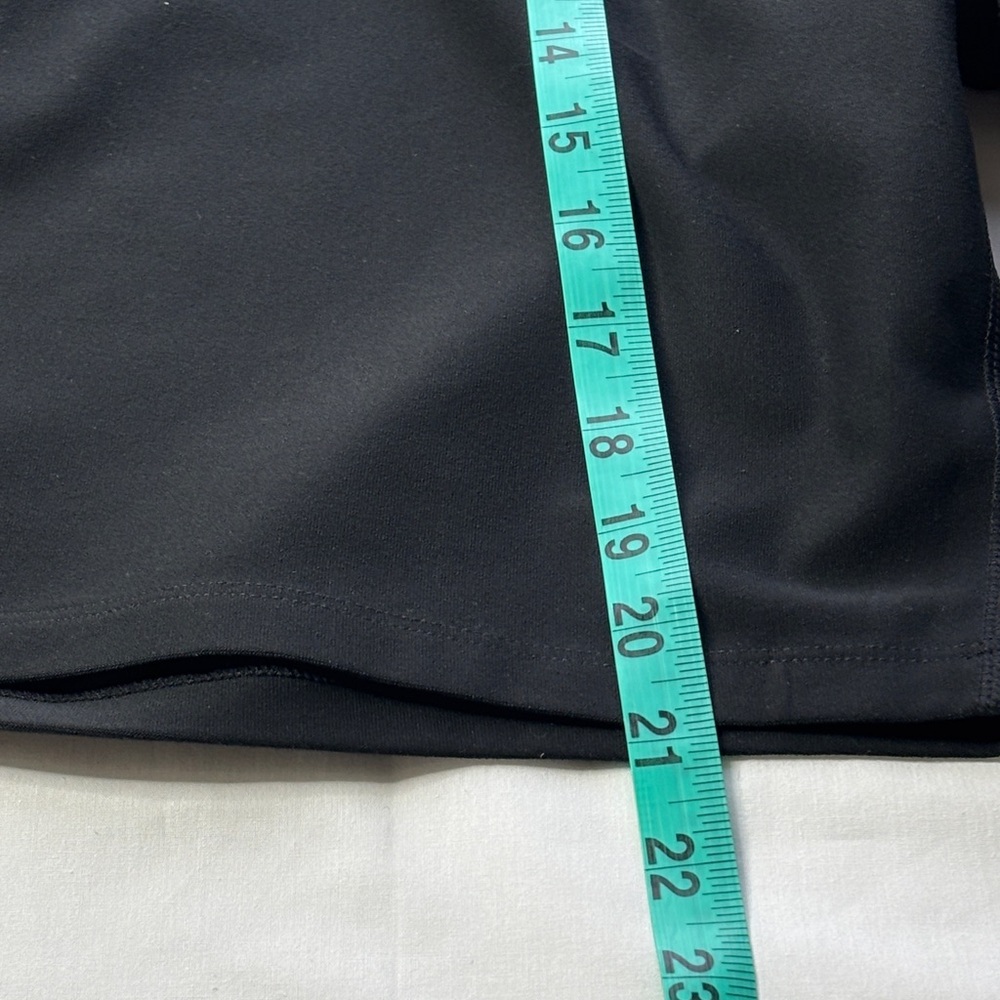 🖤 Eddie Bauer 3X High Waisted Workout Shorts Black Stretch Spandex Women's 🖤 - Picture 13 of 13